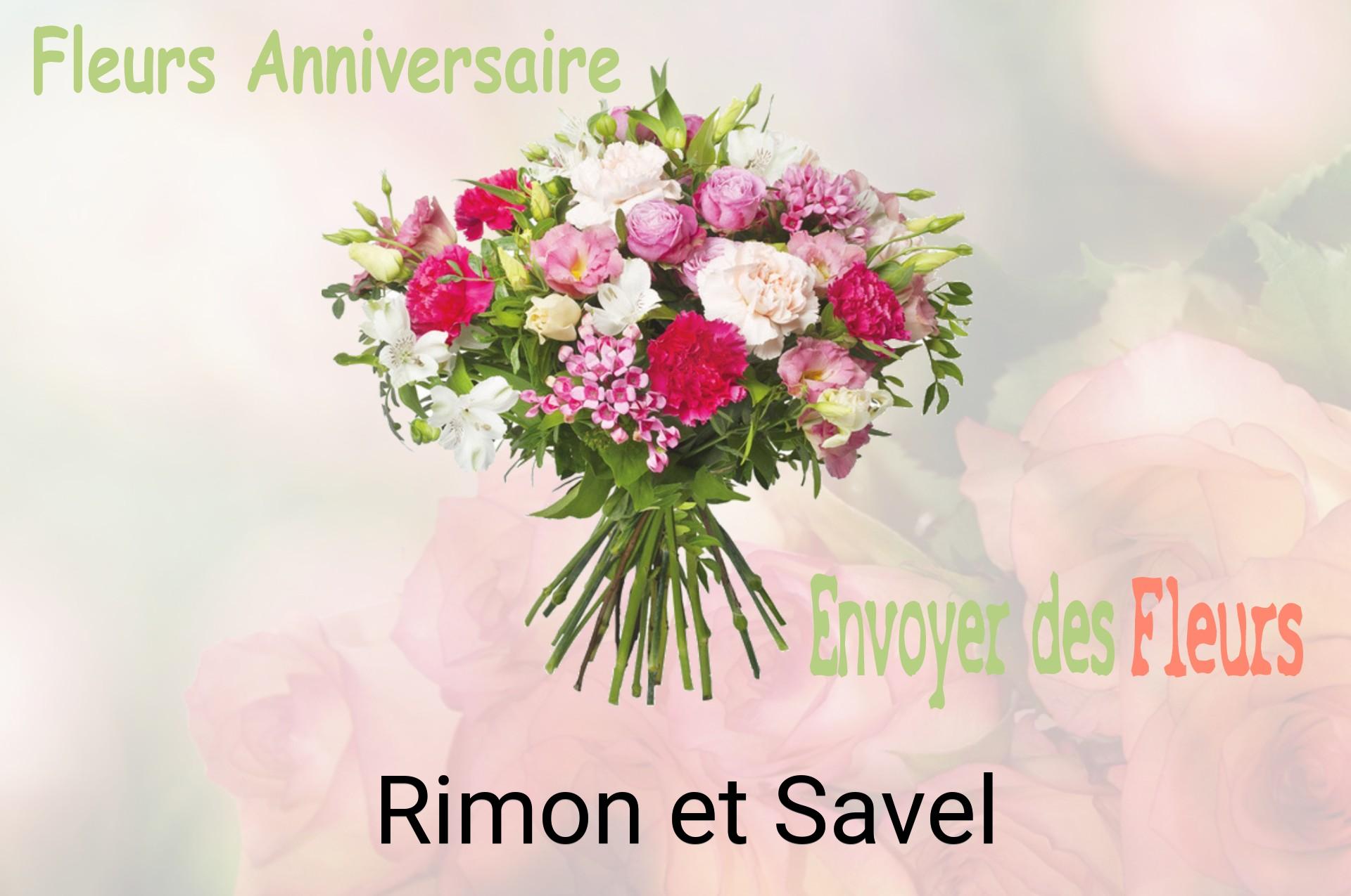 Bouquet de fleurs d’anniversaire livré à Rimon-et-Savel