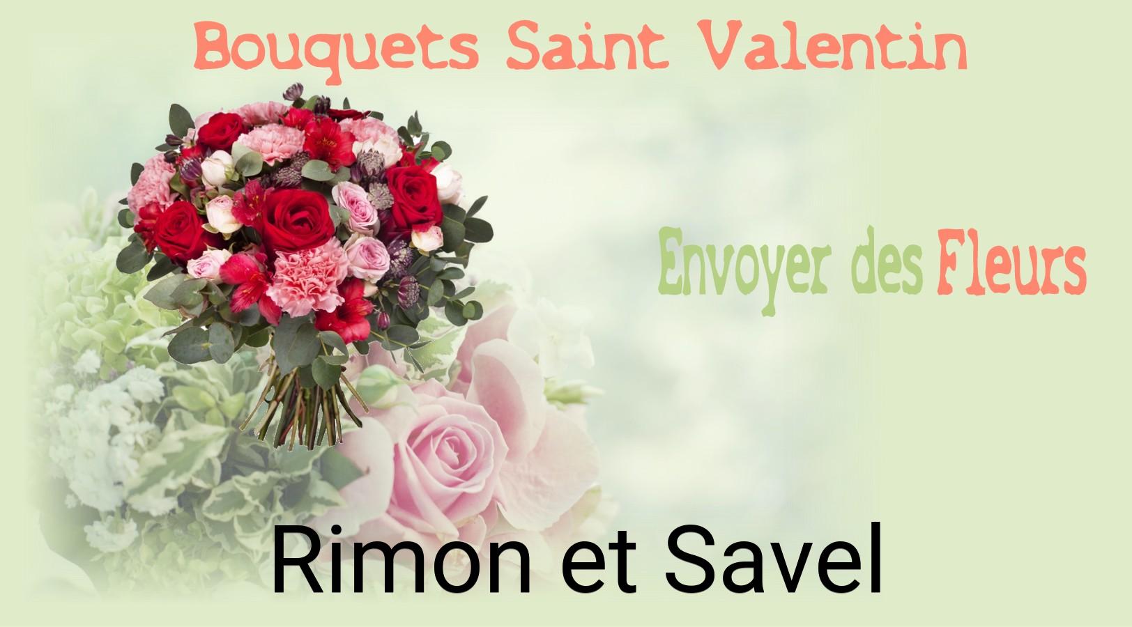 Roses de Saint-Valentin livrées à Rimon-et-Savel